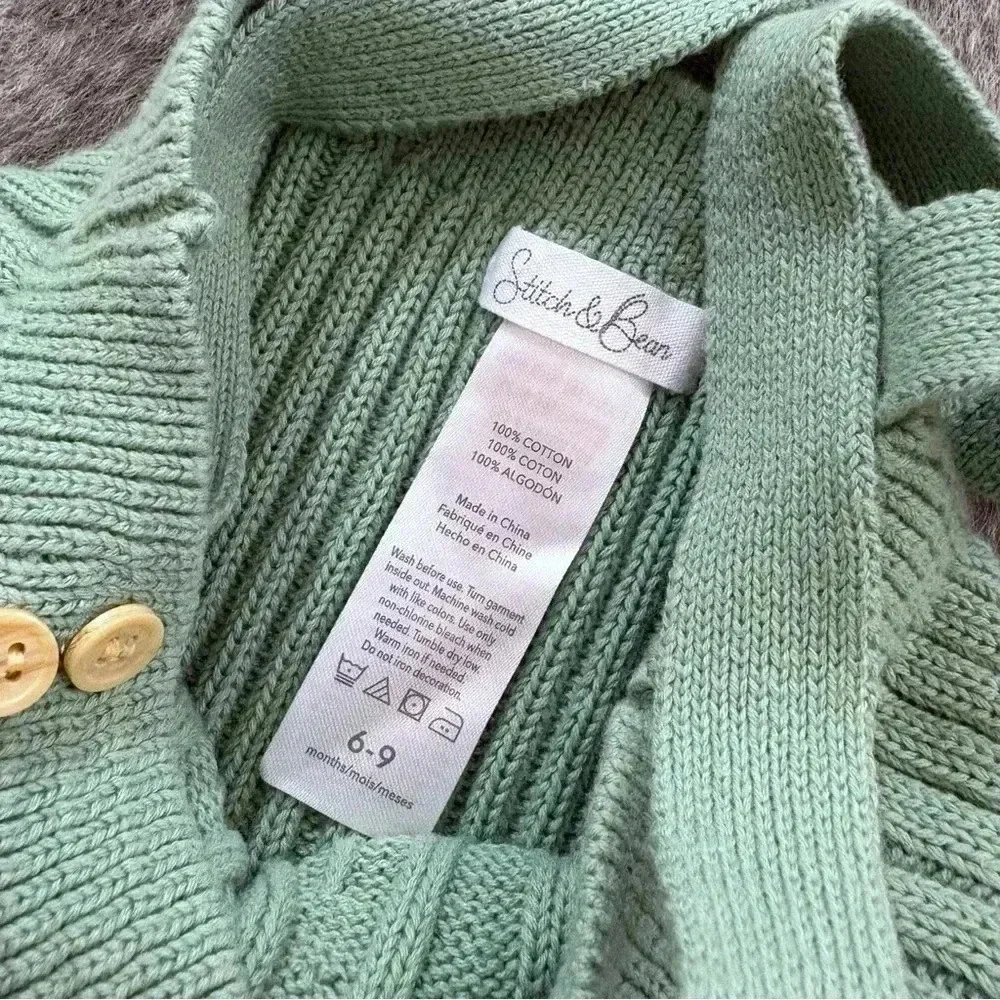 Baby Knit Overall Romper